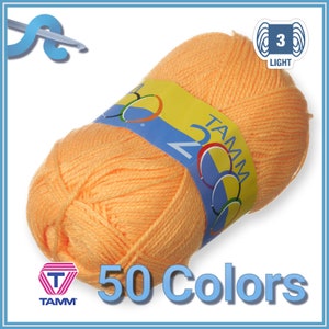 TAMM 2000 [100grs] by TAMM - Soft Yarn for Baby Clothes and Warm Blankets