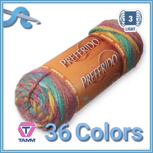 PREFERIDO [100grs] by TAMM - Classic Yarn for Warm Clothing and Craft