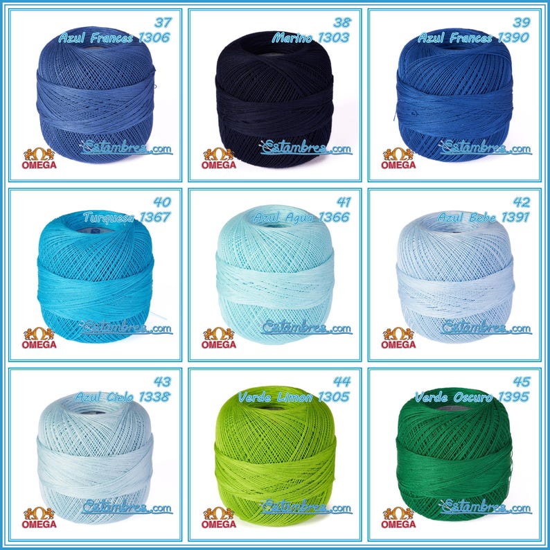 CROCHET OMEGA NO.30 [30grs] - 100% Mercerized Cotton Yarn for Fine Crochet image 6