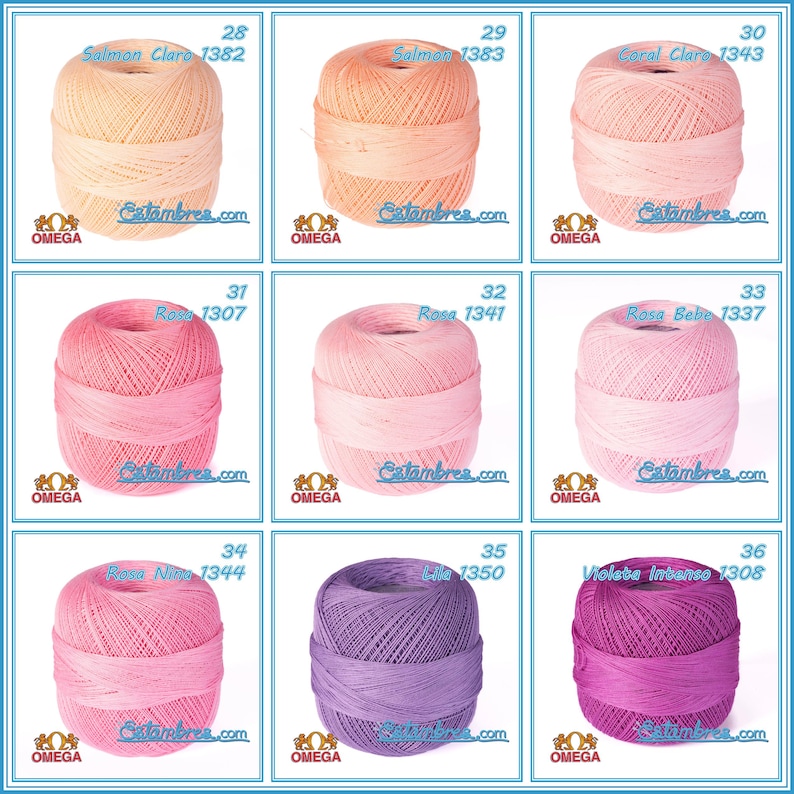 CROCHET OMEGA NO.30 [30grs] - 100% Mercerized Cotton Yarn for Fine Crochet image 5