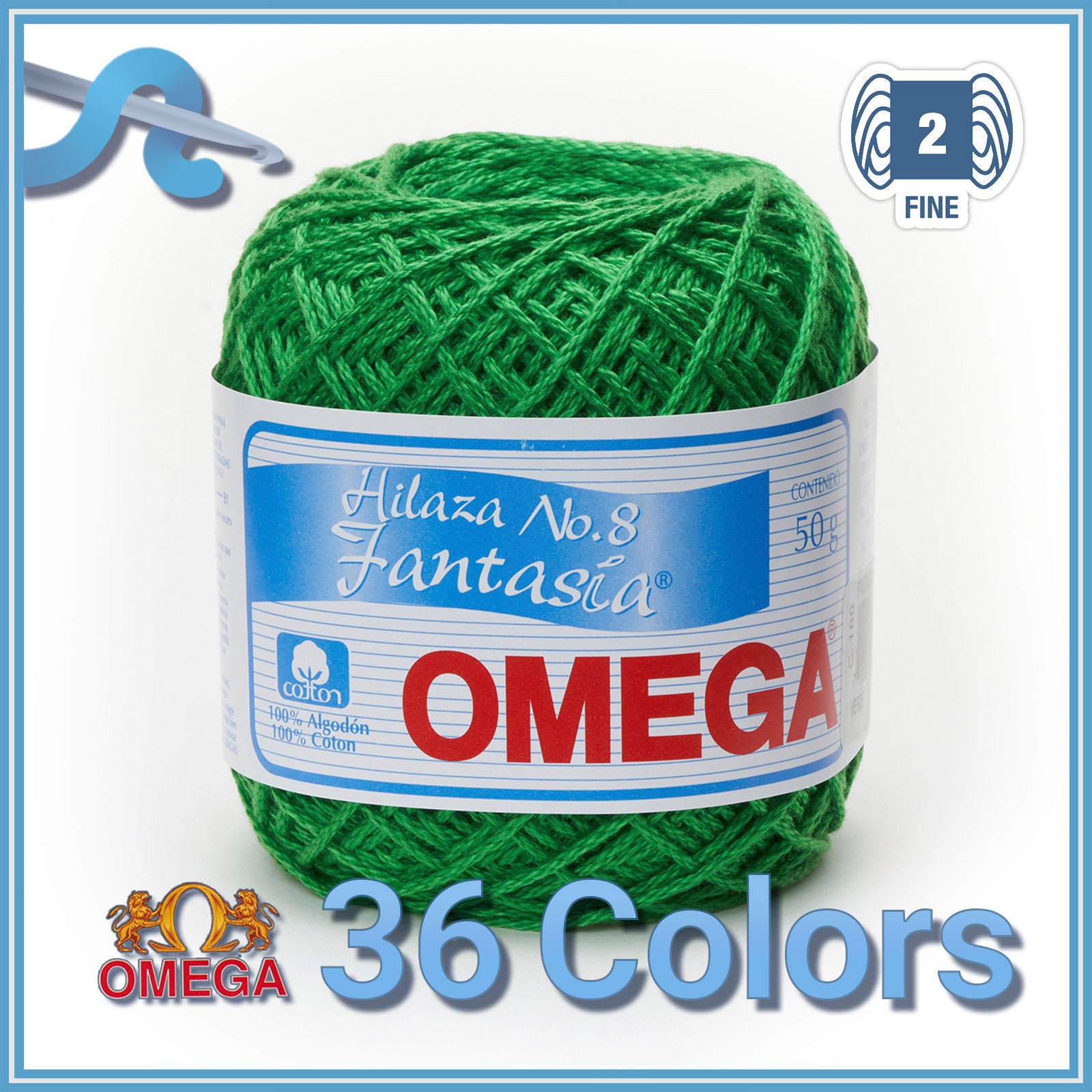 Hilo De Tejer Omega - Happy Color Panamá
