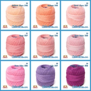 CROCHET OMEGA NO.20 [30grs] - 100% Mercerized Cotton Yarn for Fine Crochet image 5