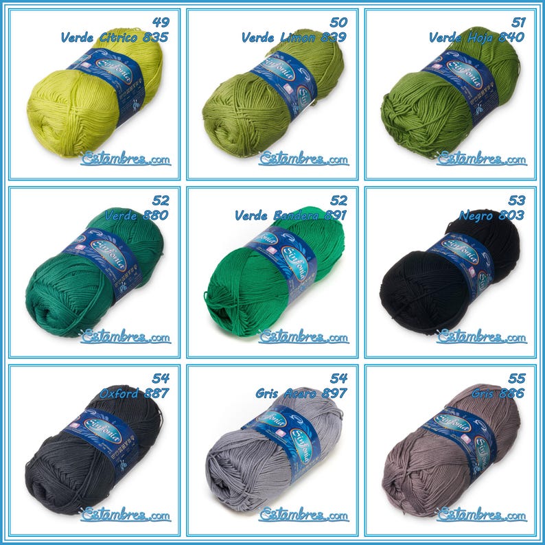 SINFONIA [100grs] by Omega - Elegant Fine 100% Mercerized Cotton Yarn for Knitting and Crafts image 9