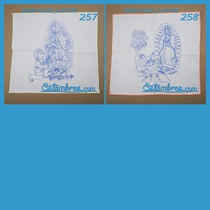 VIRGEN [Diamante 45x50cm] - Napkins for Stamped Cross-Stitch Embroidery image 10