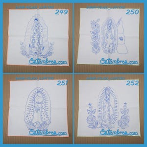 VIRGEN [Diamante 45x50cm] - Napkins for Stamped Cross-Stitch Embroidery image 8