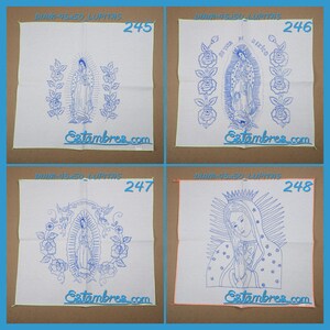 VIRGEN [Diamante 45x50cm] - Napkins for Stamped Cross-Stitch Embroidery image 7