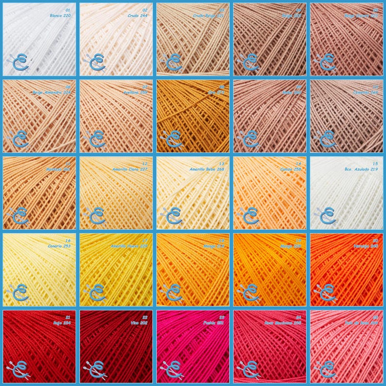 CROCHET OMEGA NO.20 [30grs] - 100% Mercerized Cotton Yarn for Fine Crochet image 9