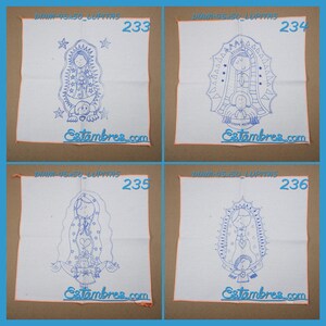 VIRGEN [Diamante 45x50cm] - Napkins for Stamped Cross-Stitch Embroidery image 4