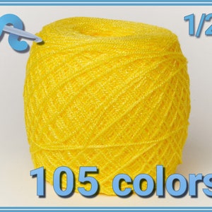 CRYSTAL [100grs] - 1 of 2 - La Pantera Rosa | Fine Mexican Crochet Thread Yarn for Clothing and Crafts