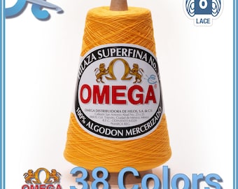 SUPERFINA NO.10 [240grs] - Omega | 100% Mercerized Cotton Yarn ideal for Fine Crochet