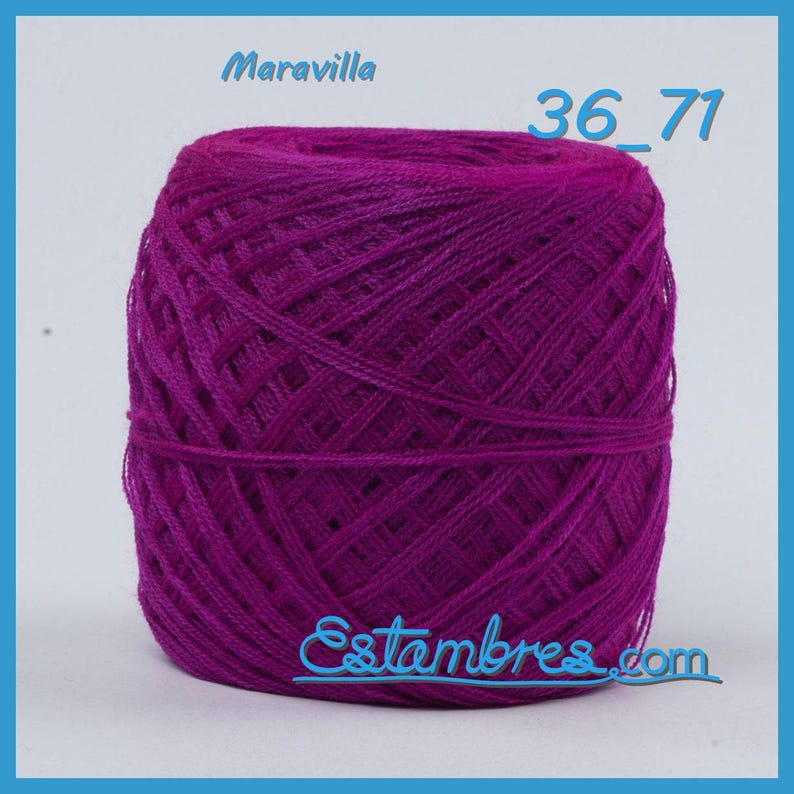 ACRILAN 3 HEBRAS [50grs] - 1 of 2 - 3-thread yarn ideal for embroidery, knitting and crafts image 9