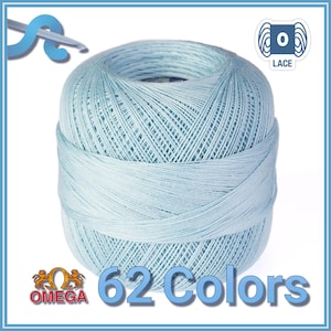 CROCHET OMEGA NO.30 [30grs] - 100% Mercerized Cotton Yarn for Fine Crochet
