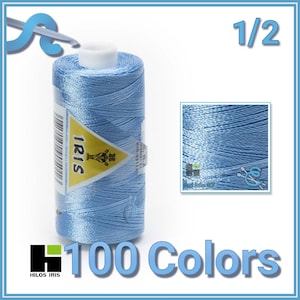SEDA IRIS [25g] - 1 of 2 - Machine Embroidery Thread - 100% Viscose Rayon Shiny Thread