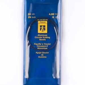 Circular Knitting Needles [29"] - Sizes 0 to 11 (US)