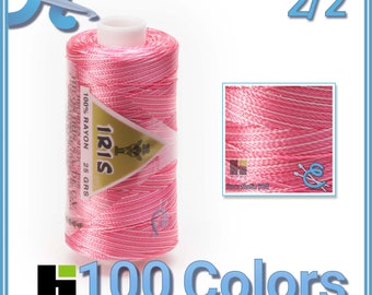 SEDA IRIS [25g] - 2 of 2 - Machine Embroidery Thread - 100% Viscose Rayon Shiny Thread