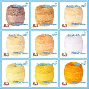 CROCHET OMEGA NO.30 [30grs] - 100% Mercerized Cotton Yarn for Fine Crochet image 3