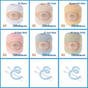 RUSTICA [150grs] by Omega - Fine 100% Non-mercerized Cotton Thread for ...