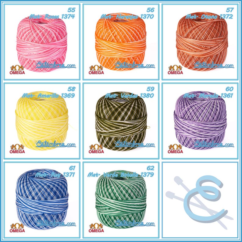 CROCHET OMEGA NO.30 [30grs] - 100% Mercerized Cotton Yarn for Fine Crochet image 8