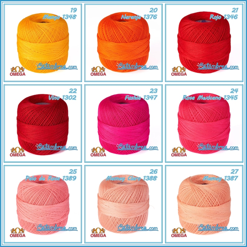 CROCHET OMEGA NO.30 [30grs] - 100% Mercerized Cotton Yarn for Fine Crochet image 4