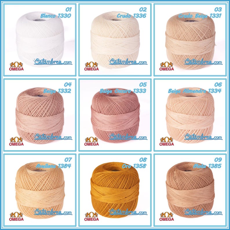CROCHET OMEGA NO.30 [30grs] - 100% Mercerized Cotton Yarn for Fine Crochet image 2