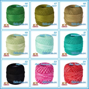 CROCHET OMEGA NO.30 [30grs] - 100% Mercerized Cotton Yarn for Fine Crochet image 7