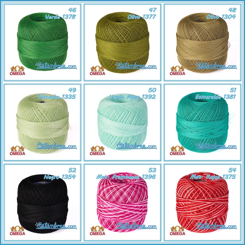CROCHET OMEGA NO.30 [30grs] - 100% Mercerized Cotton Yarn for Fine Crochet image 7