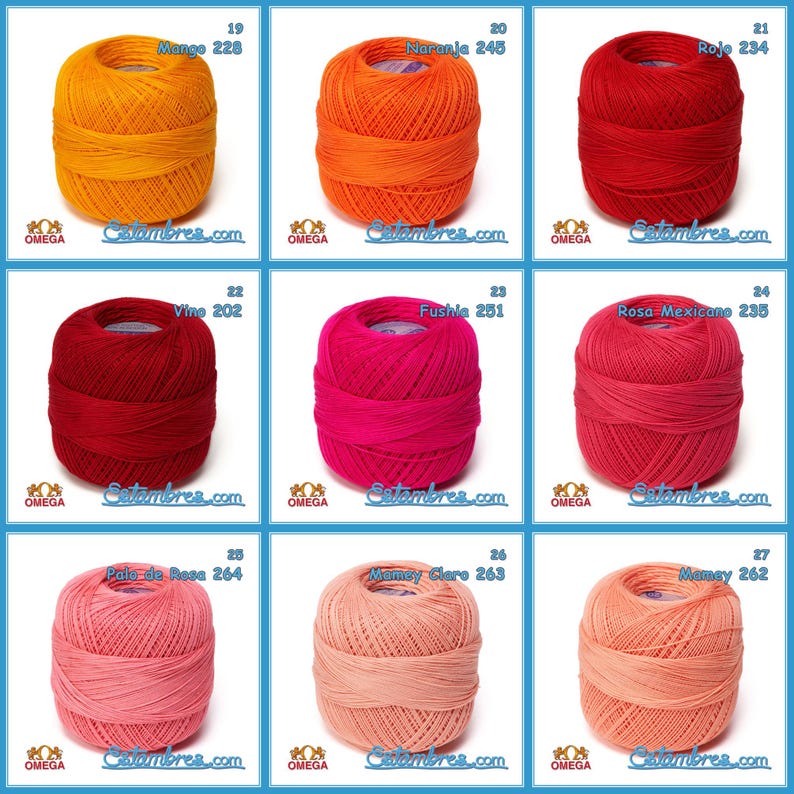 CROCHET OMEGA NO.20 [30grs] - 100% Mercerized Cotton Yarn for Fine Crochet image 4