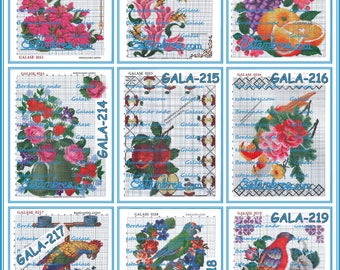 GALASE [211-280] - 4 of 7 - Cross Stitch Embroidery Designs