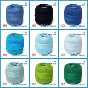 CROCHET OMEGA NO.20 [30grs] - 100% Mercerized Cotton Yarn for Fine Crochet image 6
