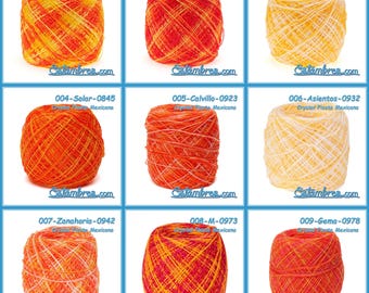 CRYSTAL Fiesta Mexicana [100grs] - 1 of 2 - La Pantera Rosa | Fine Mexican Crochet Thread Yarn for Clothing and Crafts
