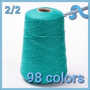 CRYSTAL [300grs] - 2 of 2 - La Pantera Rosa | Fine Mexican Crochet Thread Yarn for Clothing and Crafts