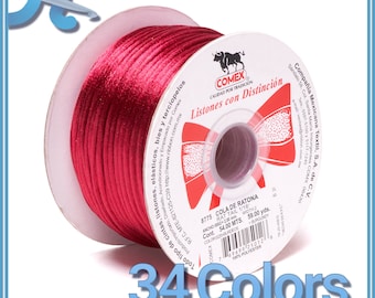 RATONA [2mm] - Rattail Cord for decor, macrame crafts and accesories