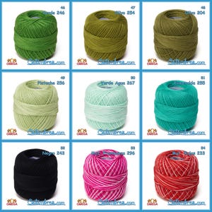 CROCHET OMEGA NO.20 [30grs] - 100% Mercerized Cotton Yarn for Fine Crochet image 7
