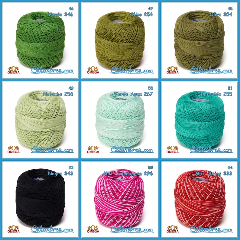 CROCHET OMEGA NO.20 [30grs] - 100% Mercerized Cotton Yarn for Fine Crochet image 7