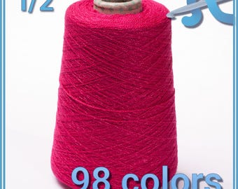 CRYSTAL [300grs] - 1 of 2 - La Pantera Rosa | Fine Mexican Crochet Thread Yarn for Clothing and Crafts
