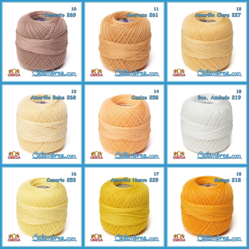CROCHET OMEGA NO.20 [30grs] - 100% Mercerized Cotton Yarn for Fine Crochet image 3