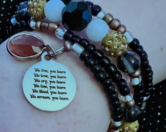 You Learn - Alanis Morissette - Jagged Little Pill Bracelet