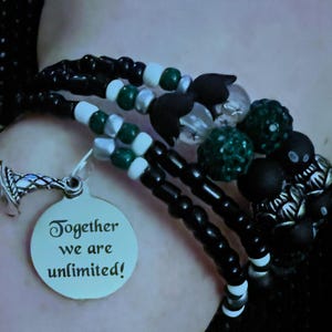 Together We Are Unlimited - Defijing Gravity - Wicked - Elphaba und Glinda Armband