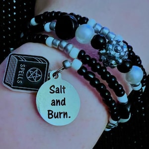 Salt and Burn - Supernatural Bracelet