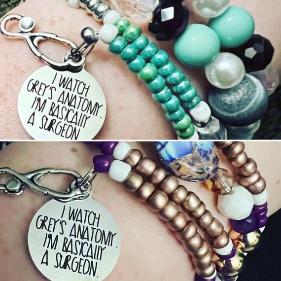 Grey's online anatomy bracelet