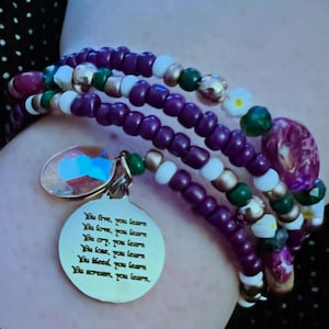 You Learn - Alanis Morissette - Jagged Little Pill Bracelet