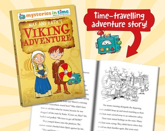 Viking History Kids Book 6-11 Kids Birthday Gift for Kids Gift for Boys Gift for Girls Viking book story Vikings history gift kids