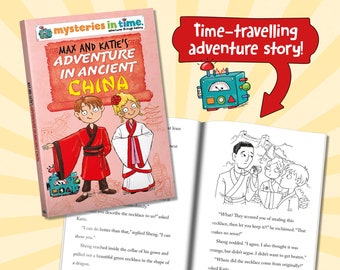 Ancient China History Kids Book 6-11 Kids Birthday Gift for Kids Gift for Boys Gift for Girls reading literacy chapter book kids history