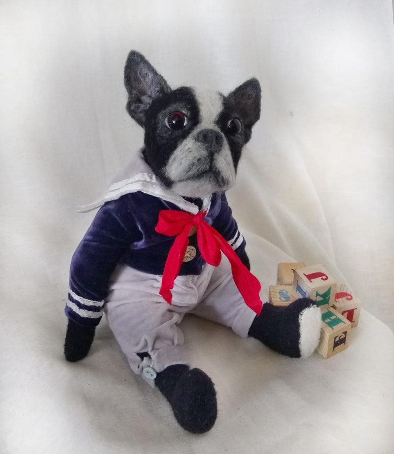 boston terrier doll