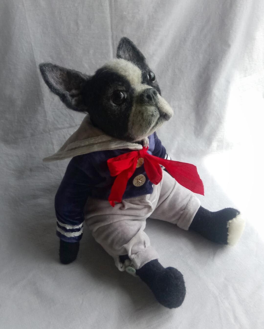 boston terrier doll