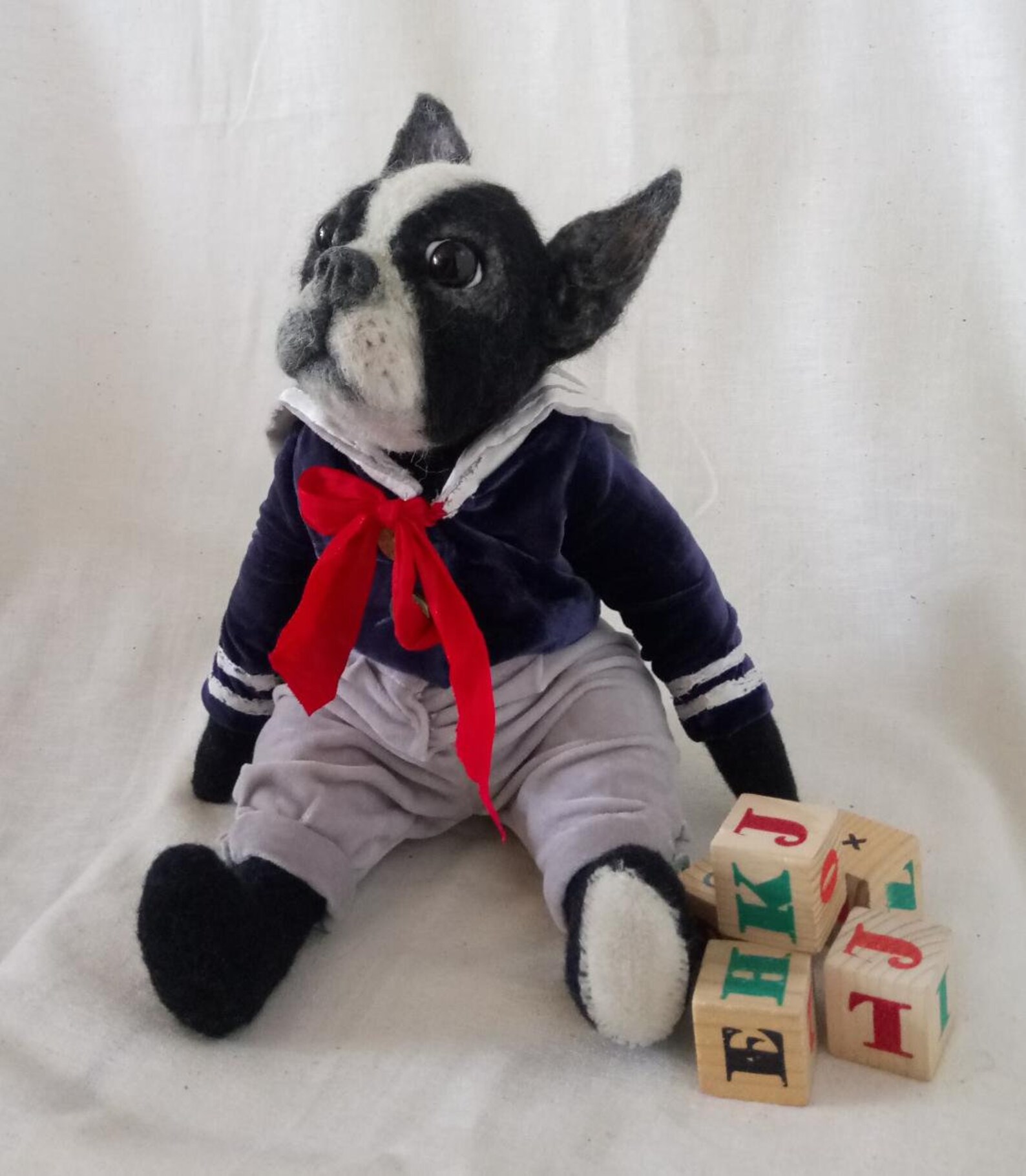 boston terrier doll