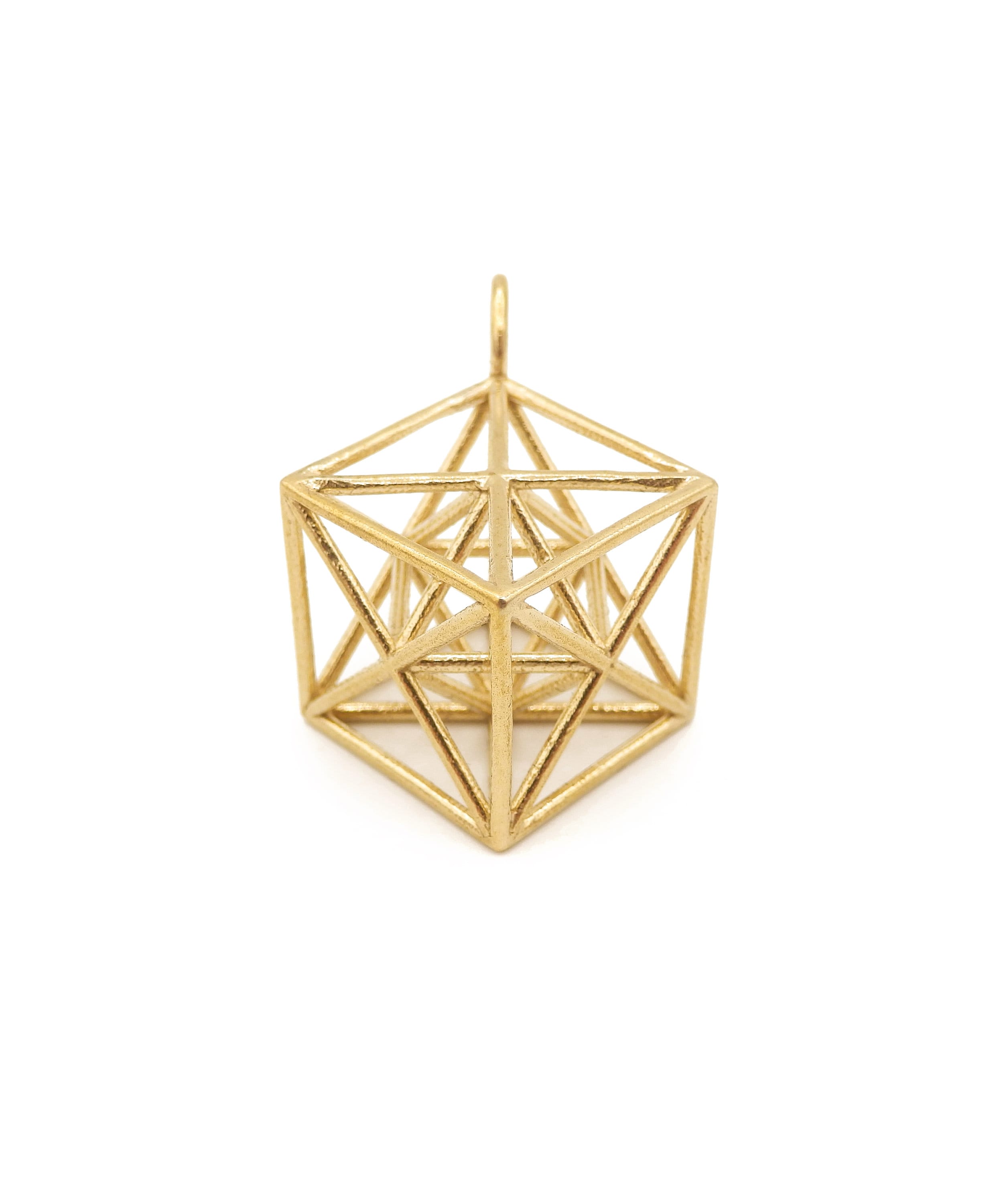 3D Metatron Cube Pendant - Size S: Sacred Geometry Spiritual