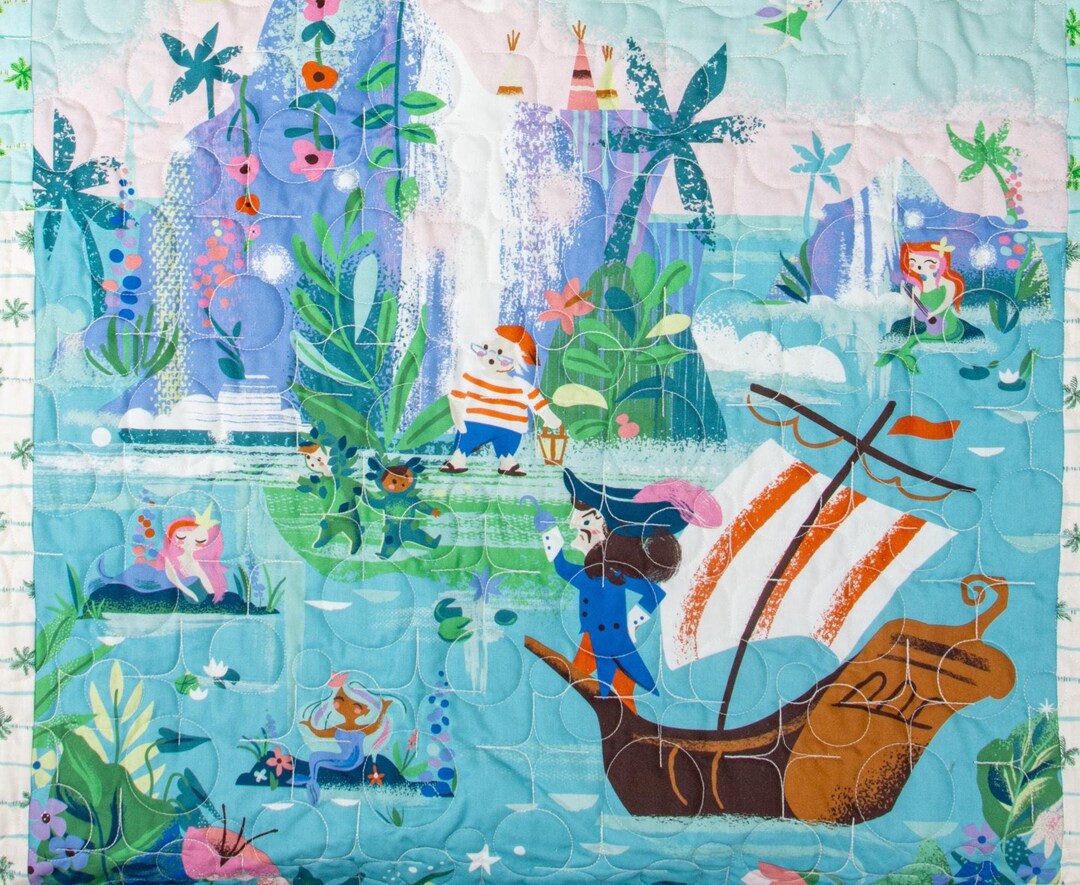Forever Neverland, Riley Blake Designs, Darling Panel Great for ...
