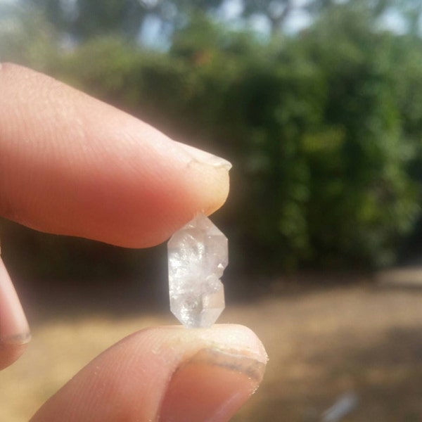 Double Terminated Skeletal Quartz Point