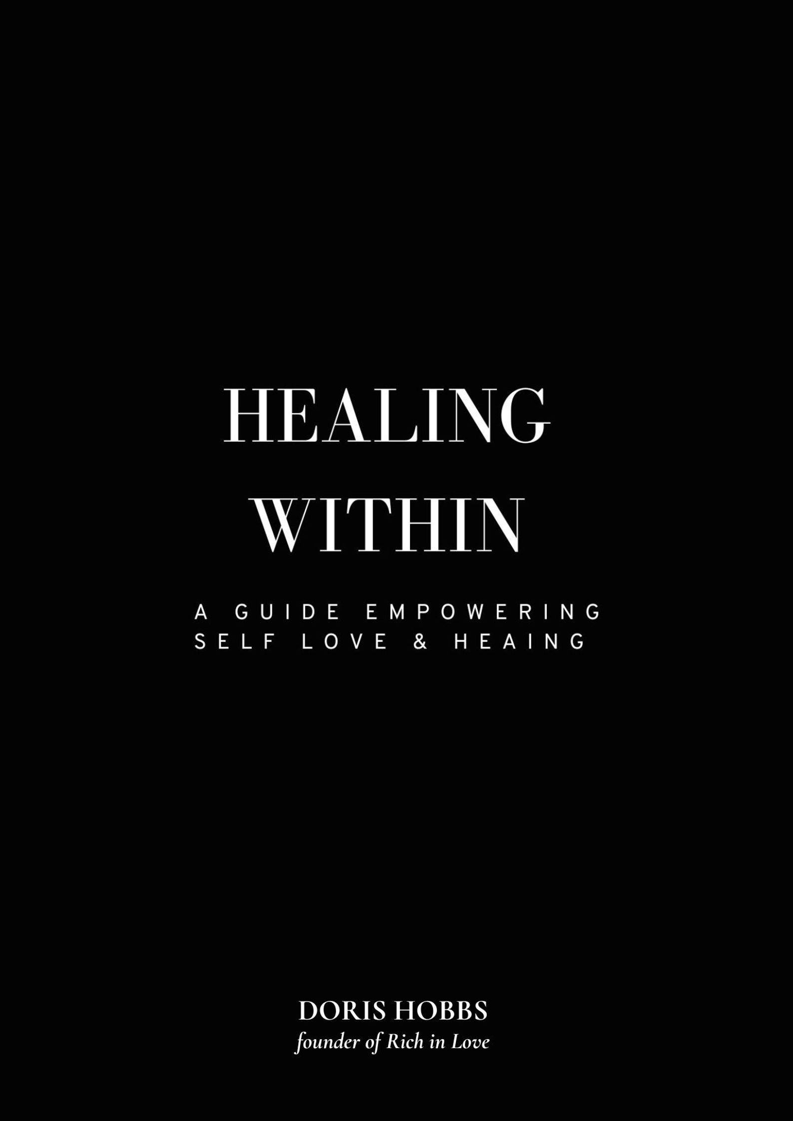 Self Healing Workbook and Journal | Digital Self Care Guide for ...